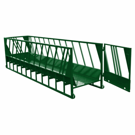 Heavy Duty Bunk Feeder on Skids
