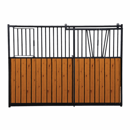 12ft sliding door horse stall front