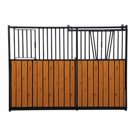 12ft sliding door horse stall front