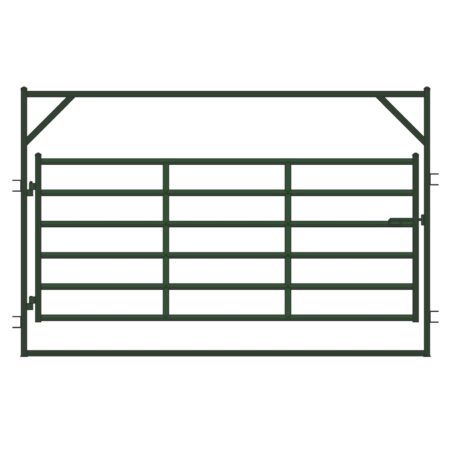 12ft Powder Coated Bowgate (Gate in Frame)
