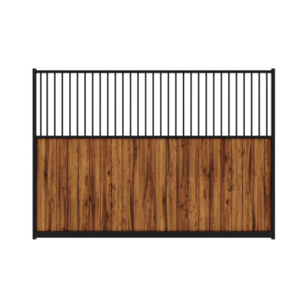 10 ft stall divider w upright spindles