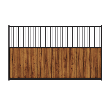 12ft stall divider w upright rails
