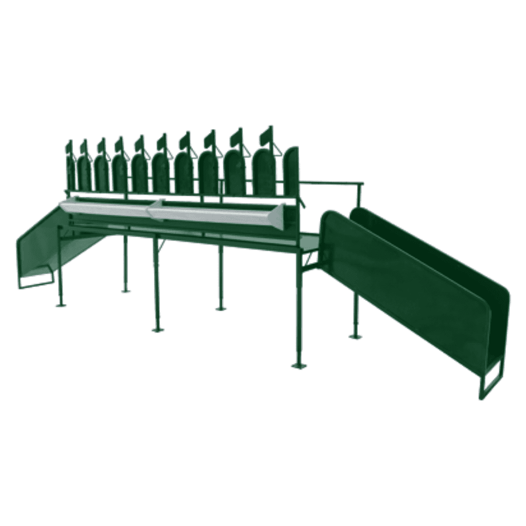 Goat Milking Stand with Headlocks - Lakeland Farm and Ranch