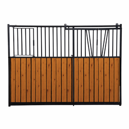 12ft sliding door horse stall front