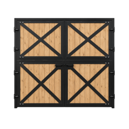 double dutch barn door