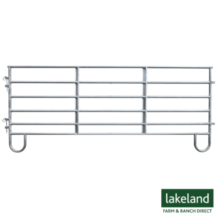 12ft Medium Duty Galvanized Corral Panel